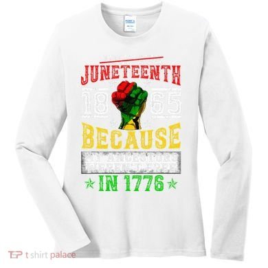 Juneteenth Black History Pride African American Freedom Women's Long Sleeve Shirt