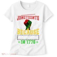 Juneteenth Black History Pride African American Freedom Women's T-Shirt thumb 0