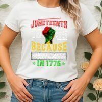 Juneteenth Black History Pride African American Freedom Women's T-Shirt thumb 2