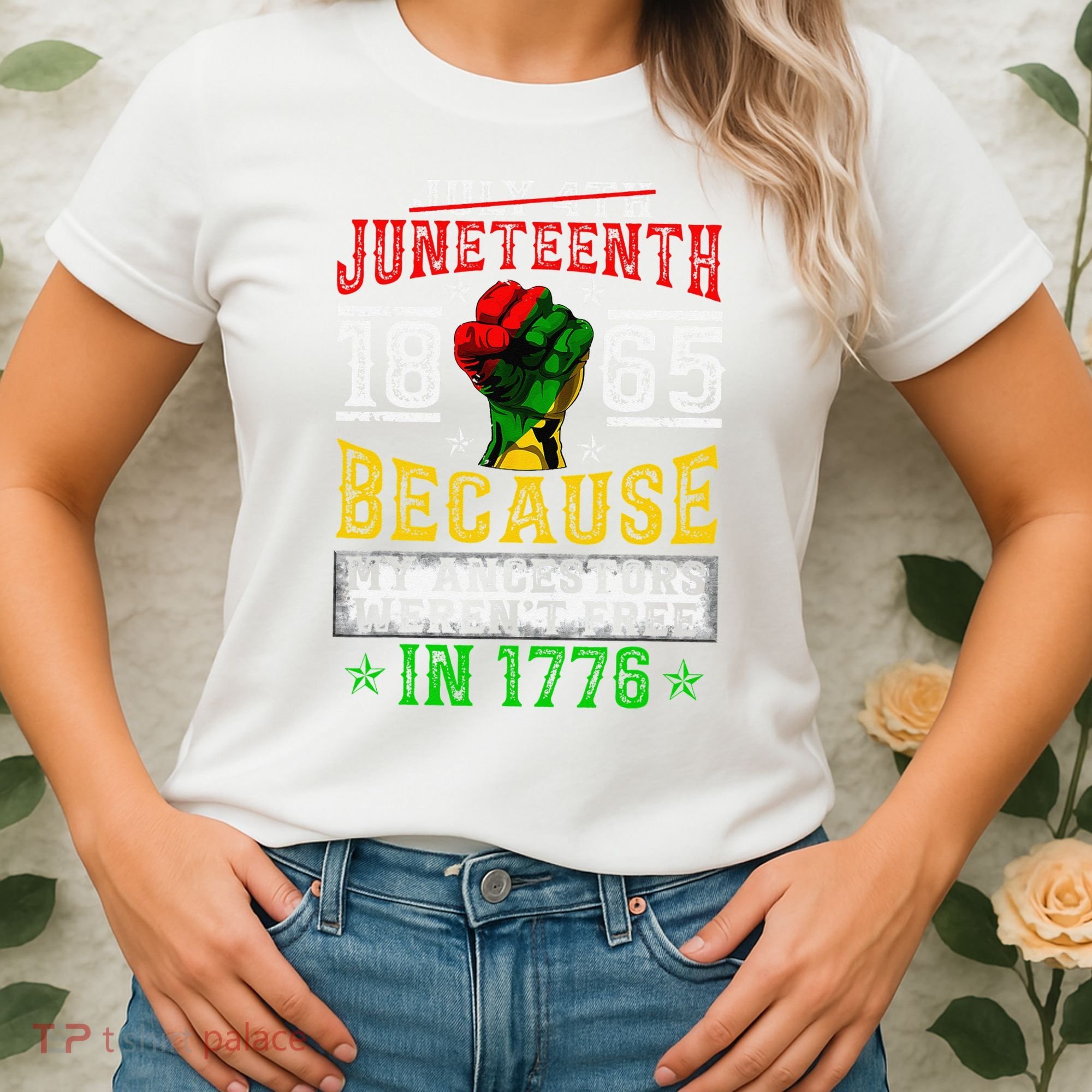 Juneteenth Black History Pride African American Freedom Women's T-Shirt