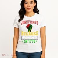 Juneteenth Black History Pride African American Freedom Women's T-Shirt thumb 4