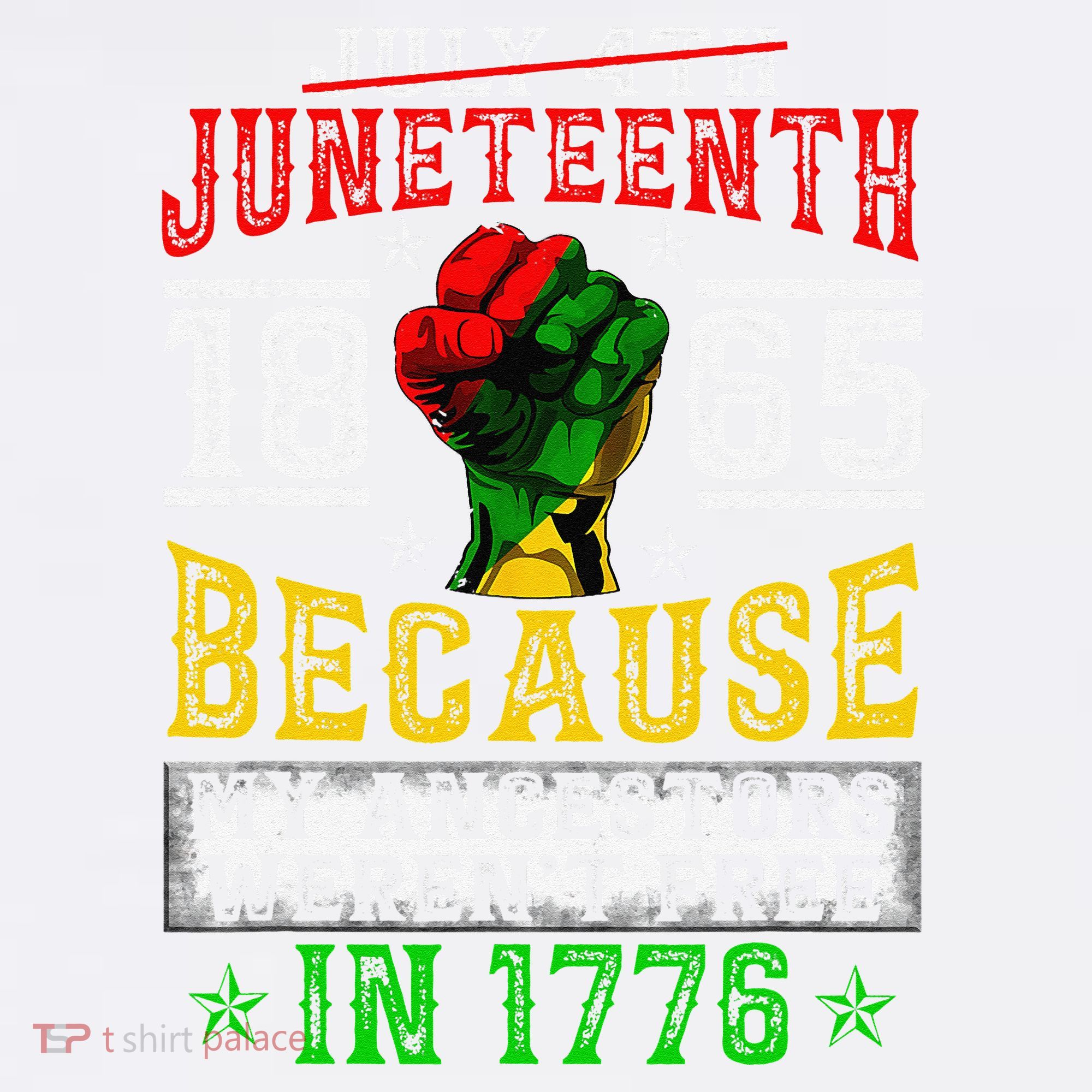 Juneteenth Black History Pride African American Freedom Women's T-Shirt
