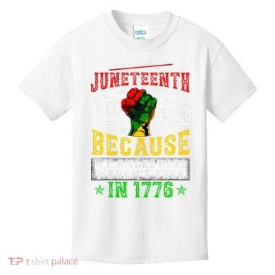 Juneteenth Black History Pride African American Freedom Kids T-Shirt