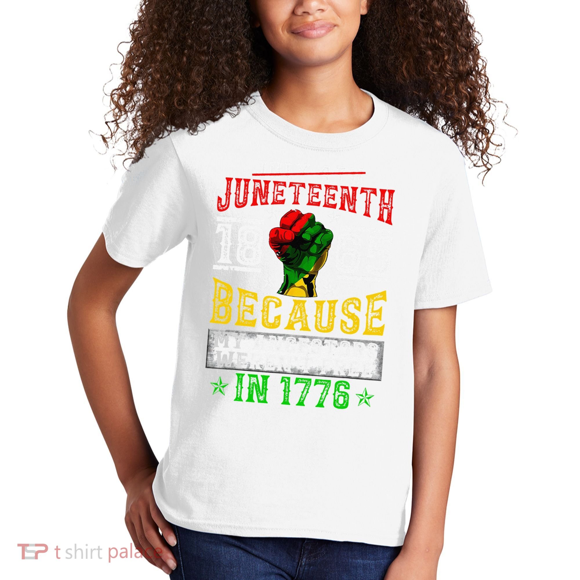 Juneteenth Black History Pride African American Freedom Kids T-Shirt
