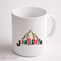 Juneteenth Black History Month Freedom Coffee Mug thumb 1