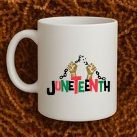 Juneteenth Black History Month Freedom Coffee Mug thumb 2
