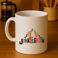 Juneteenth Black History Month Freedom Coffee Mug thumb 4