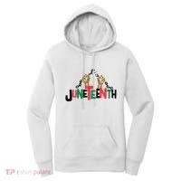 Juneteenth Black History Month Freedom Women's Hoodie thumb 0