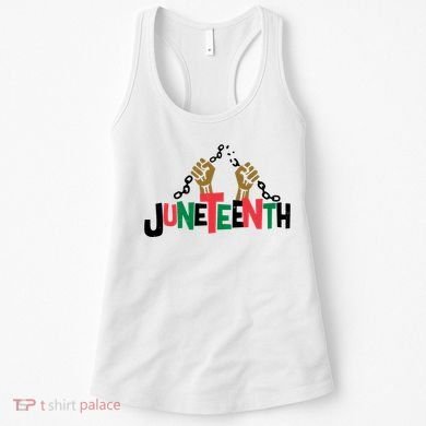 Juneteenth Black History Month Freedom Women's Tank Top