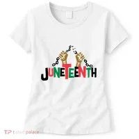 Juneteenth Black History Month Freedom Women's T-Shirt thumb 0