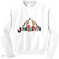Juneteenth Black History Month Freedom Kids Sweatshirt thumb 0