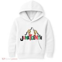 Juneteenth Black History Month Freedom Kids Hoodie thumb 0