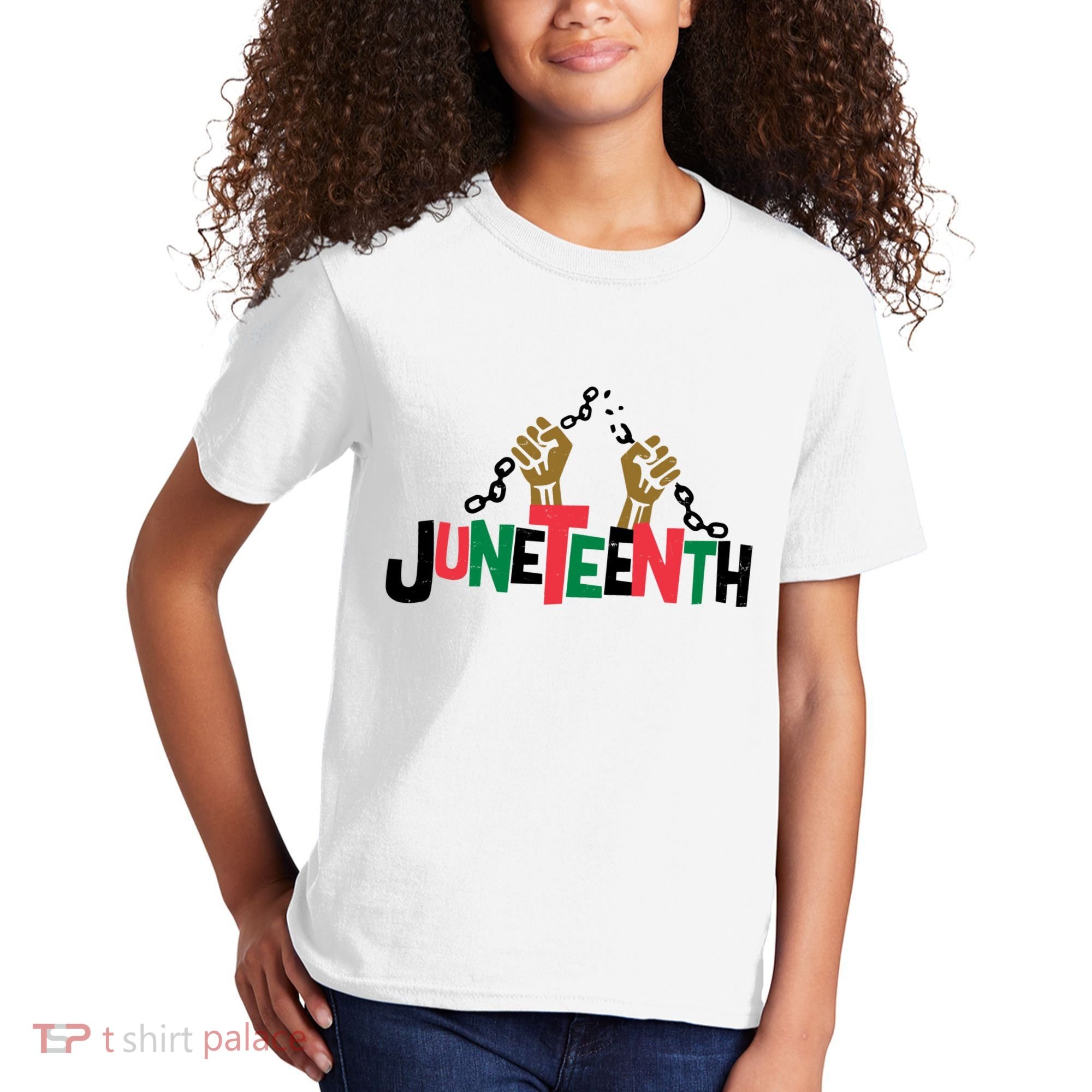Juneteenth Black History Month Freedom Kids T-Shirt