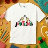 Juneteenth Black History Month Freedom Kids T-Shirt thumb 3