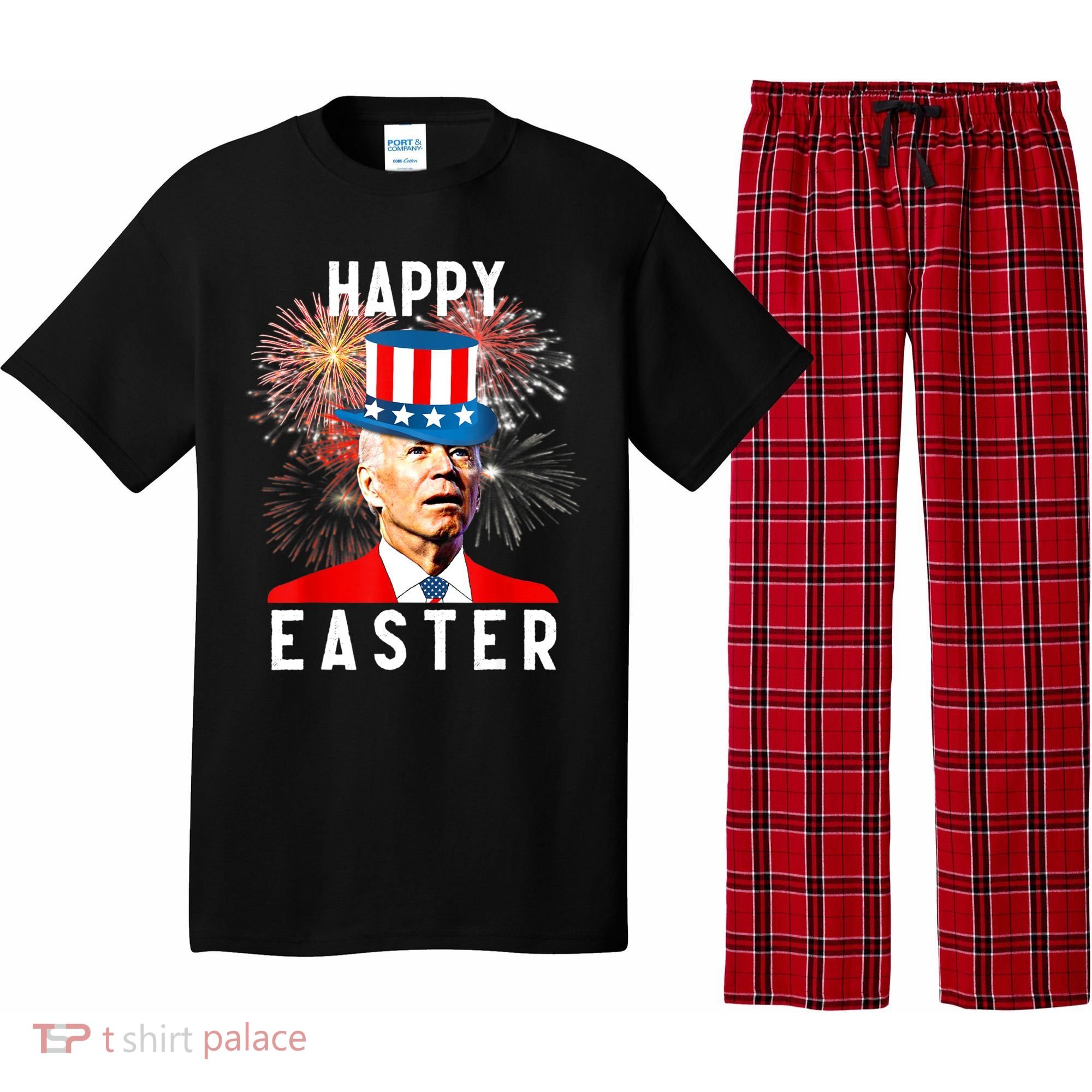 Joe Biden Happy Easter For Funny 4th Of July Pajama Set