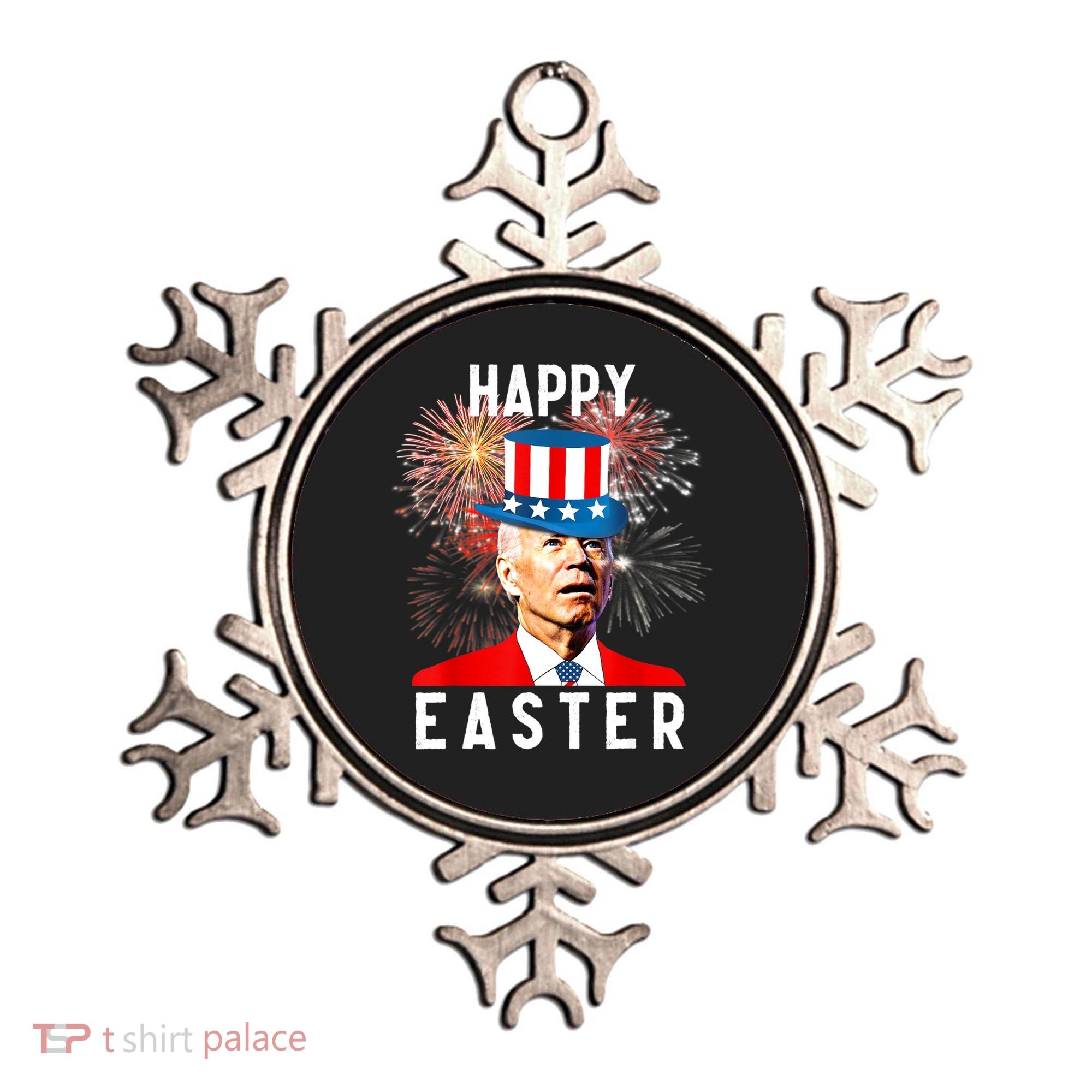 Joe Biden Happy Easter For Funny 4th Of July Ornament