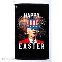 Joe Biden Happy Easter For Funny 4th Of July Golf Towel thumb 0