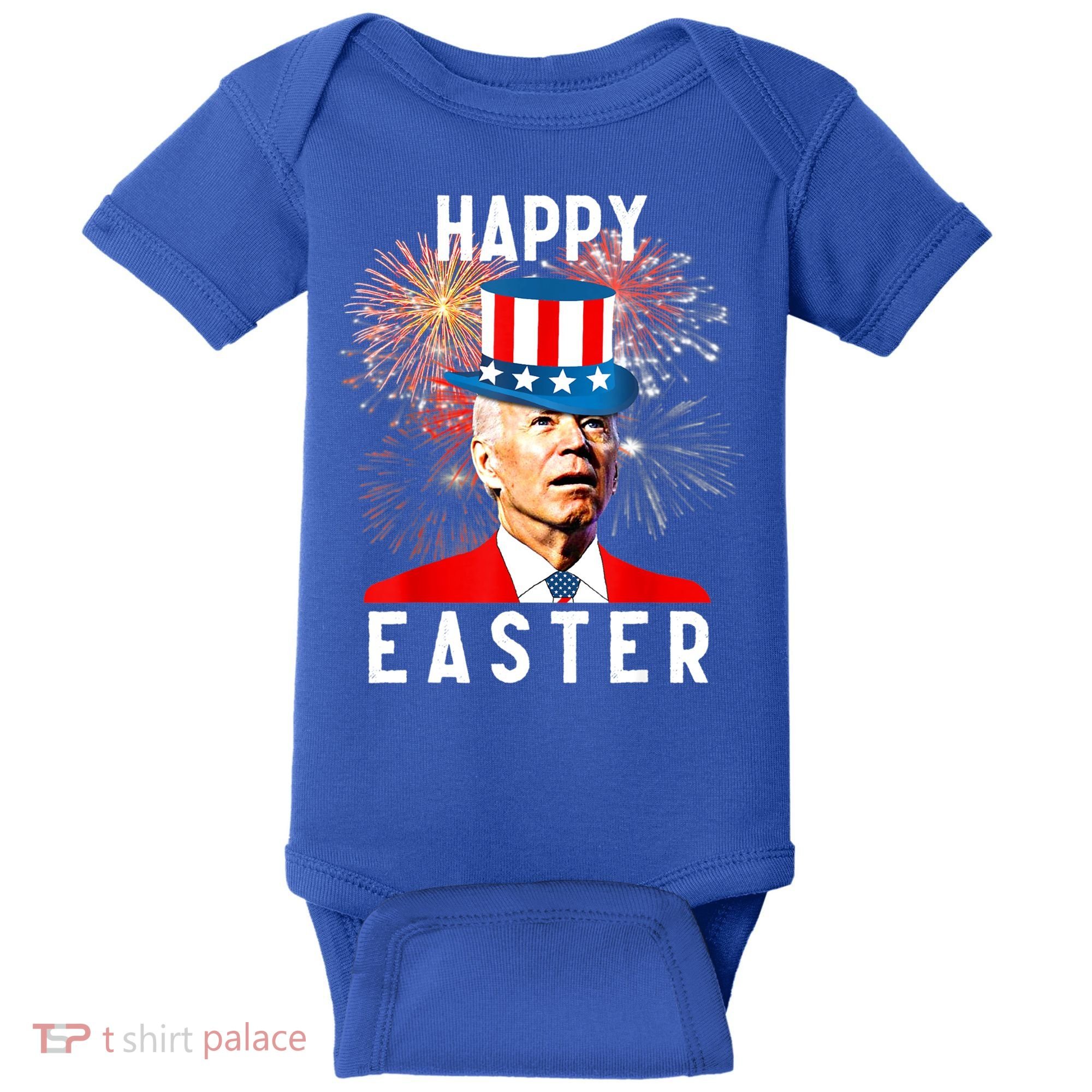 Joe Biden Happy Easter For Funny 4th Of July Baby Bodysuit