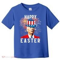 Joe Biden Happy Easter For Funny 4th Of July Toddler T-Shirt thumb 0