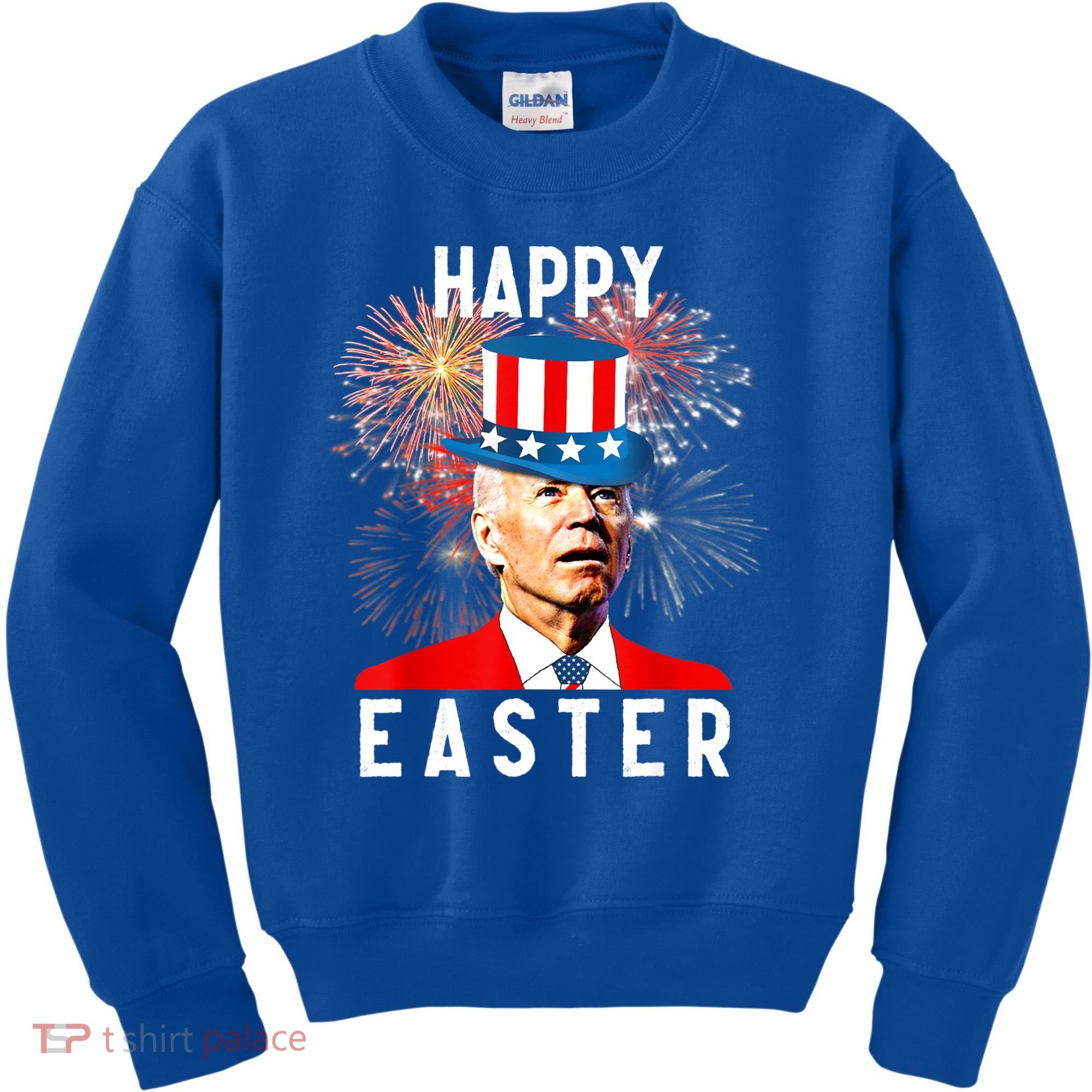 Joe Biden Happy Easter For Funny 4th Of July Kids Sweatshirt