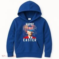 Joe Biden Happy Easter For Funny 4th Of July Kids Hoodie thumb 0