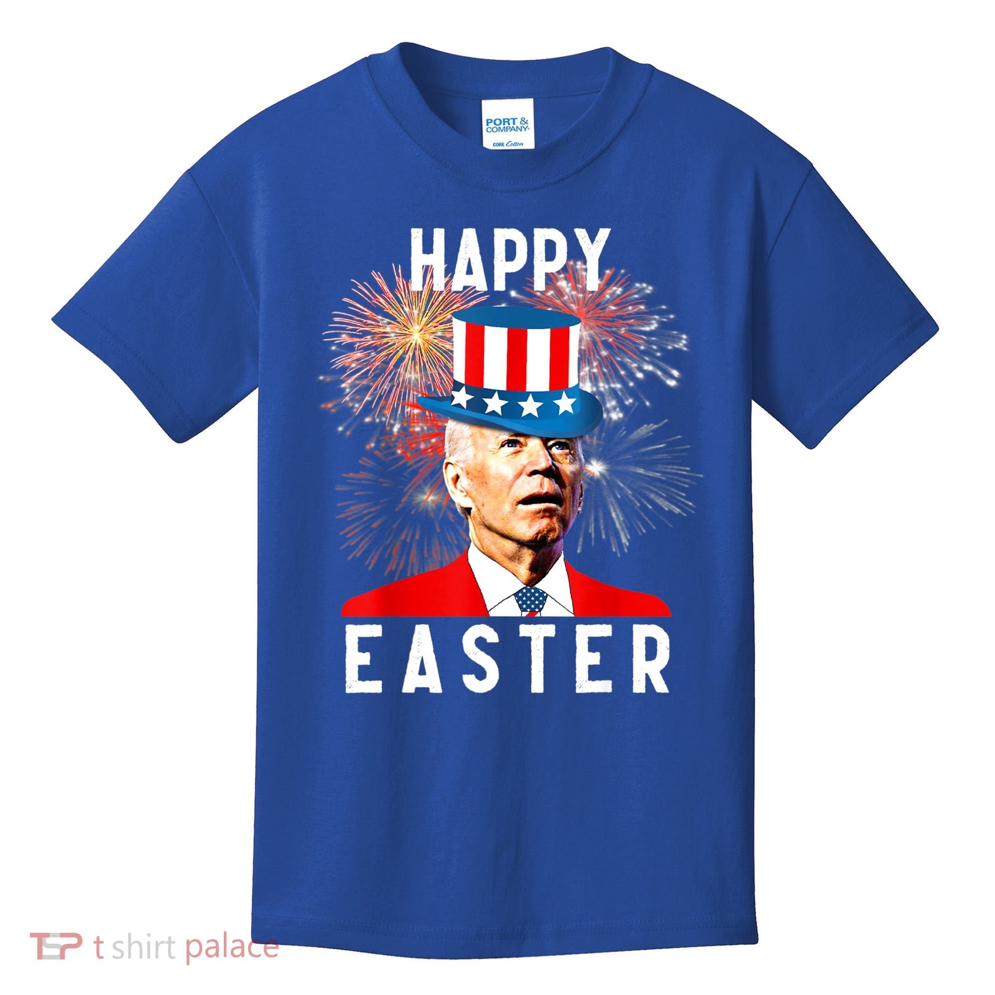 Joe Biden Happy Easter For Funny 4th Of July Kids T-Shirt