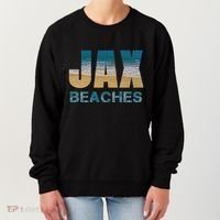 Jax Beaches Home Jacksonville Florida Vacation Souvenir Gift Women's Sweatshirt thumb 0