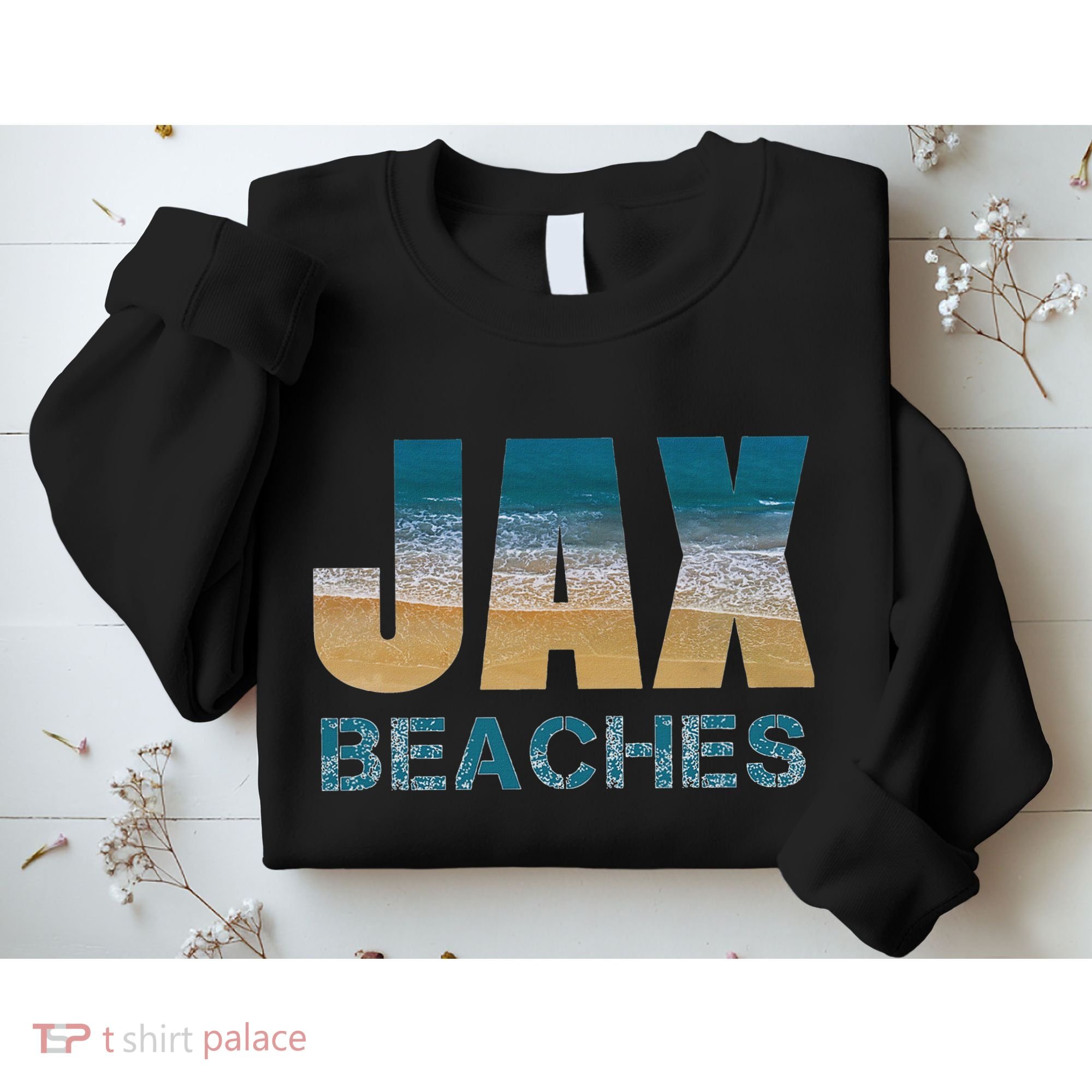 Jax Beaches Home Jacksonville Florida Vacation Souvenir Gift Sweatshirt
