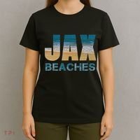 Jax Beaches Home Jacksonville Florida Vacation Souvenir Gift T-Shirt thumb 4