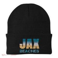 Jax Beaches Home Jacksonville Florida Vacation Souvenir Gift Beanie thumb 0