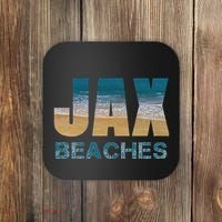 Jax Beaches Home Jacksonville Florida Vacation Souvenir Gift Coaster thumb 0