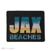 Jax Beaches Home Jacksonville Florida Vacation Souvenir Gift Mousepad thumb 0