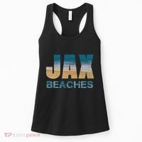 Jax Beaches Home Jacksonville Florida Vacation Souvenir Gift Women's Tank Top thumb 0