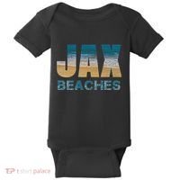 Jax Beaches Home Jacksonville Florida Vacation Souvenir Gift Baby Bodysuit thumb 0