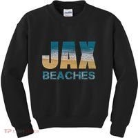 Jax Beaches Home Jacksonville Florida Vacation Souvenir Gift Kids Sweatshirt thumb 0