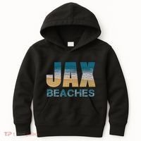 Jax Beaches Home Jacksonville Florida Vacation Souvenir Gift Kids Hoodie thumb 0