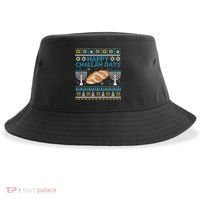  Jewish Bread Happy Challah Days Hanukkah Chanukah Sustainable Bucket Hat thumb 0
