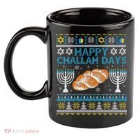  Jewish Bread Happy Challah Days Hanukkah Chanukah 11oz C Handle Ceramic Mug thumb 2
