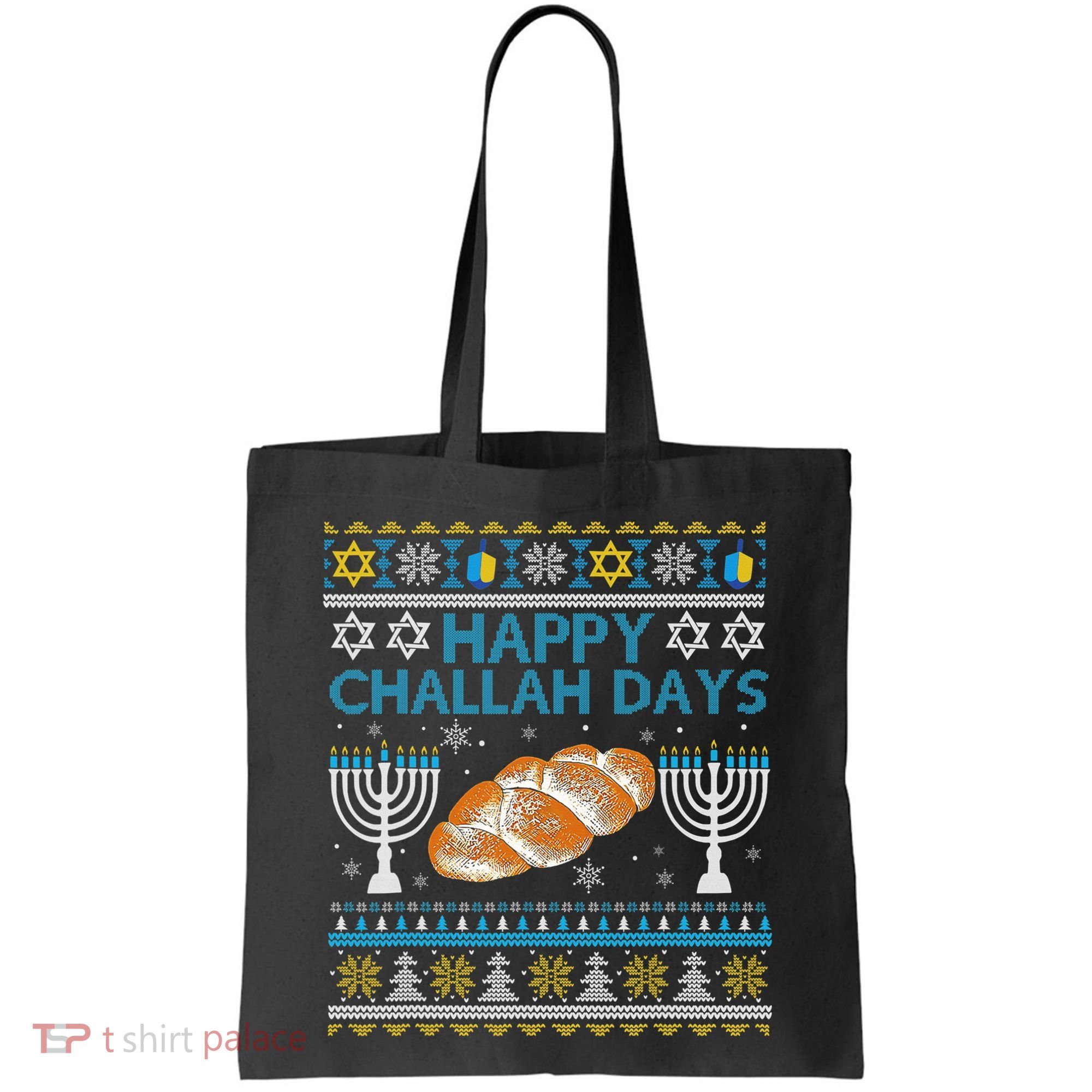  Jewish Bread Happy Challah Days Hanukkah Chanukah Tote Bag