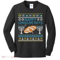  Jewish Bread Happy Challah Days Hanukkah Chanukah Kids Long Sleeve Shirt thumb 0