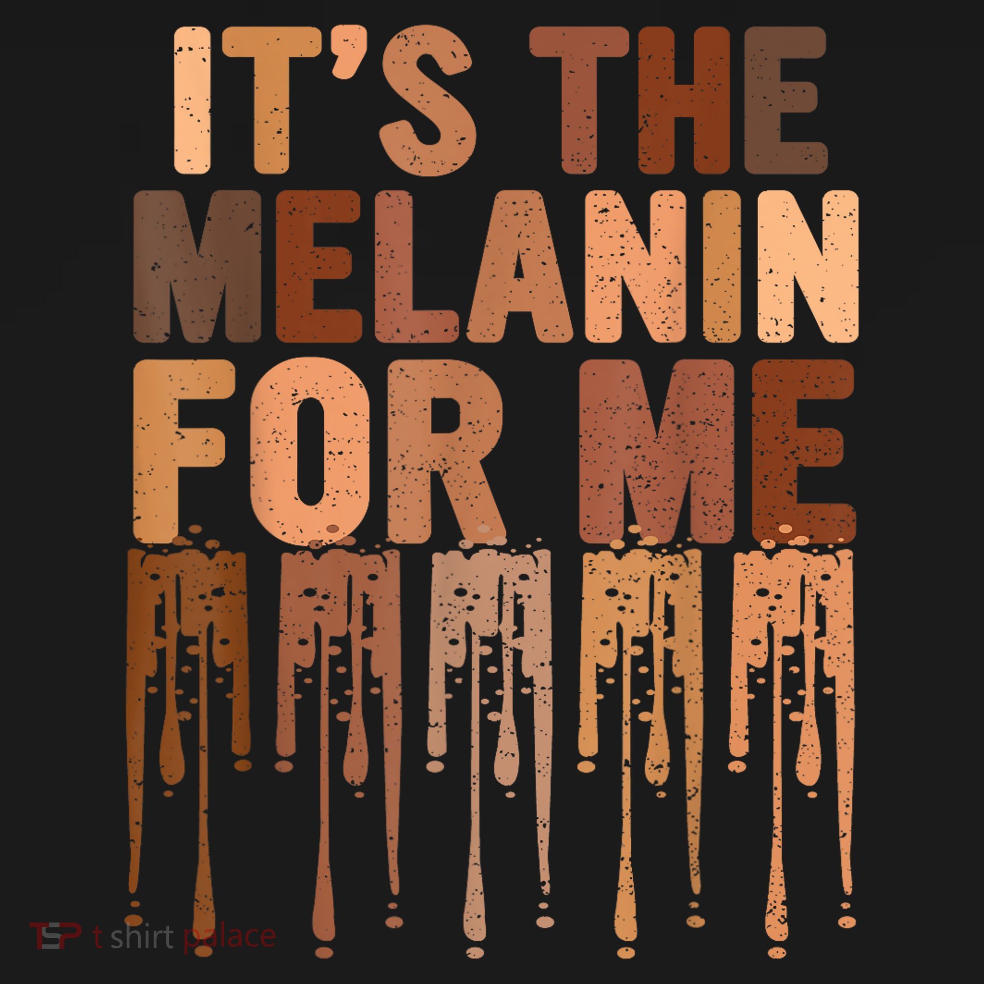 Juneteenth Black History Its The Melanin For Me Melanated Girl Long Sleeve Shirt