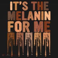 Juneteenth Black History Its The Melanin For Me Melanated Girl Ornament thumb 1