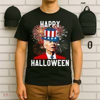 Joe Biden Happy Halloween For Funny 4th Of July T-Shirt thumb 6