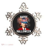 Joe Biden Happy Halloween For Funny 4th Of July Ornament thumb 0