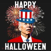 Joe Biden Happy Halloween For Funny 4th Of July Toddler T-Shirt thumb 4