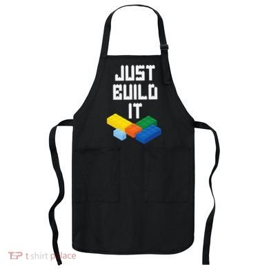 Just Build It Master Builder Building Blocks Toy Bricklayer Apron