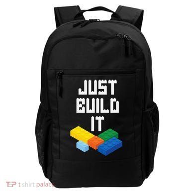 Just Build It Master Builder Building Blocks Toy Bricklayer Backpack