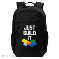 Just Build It Master Builder Building Blocks Toy Bricklayer Backpack thumb 0