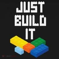 Just Build It Master Builder Building Blocks Toy Bricklayer Bucket Hat thumb 4