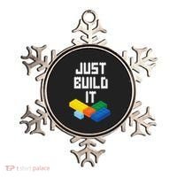 Just Build It Master Builder Building Blocks Toy Bricklayer Ornament thumb 0